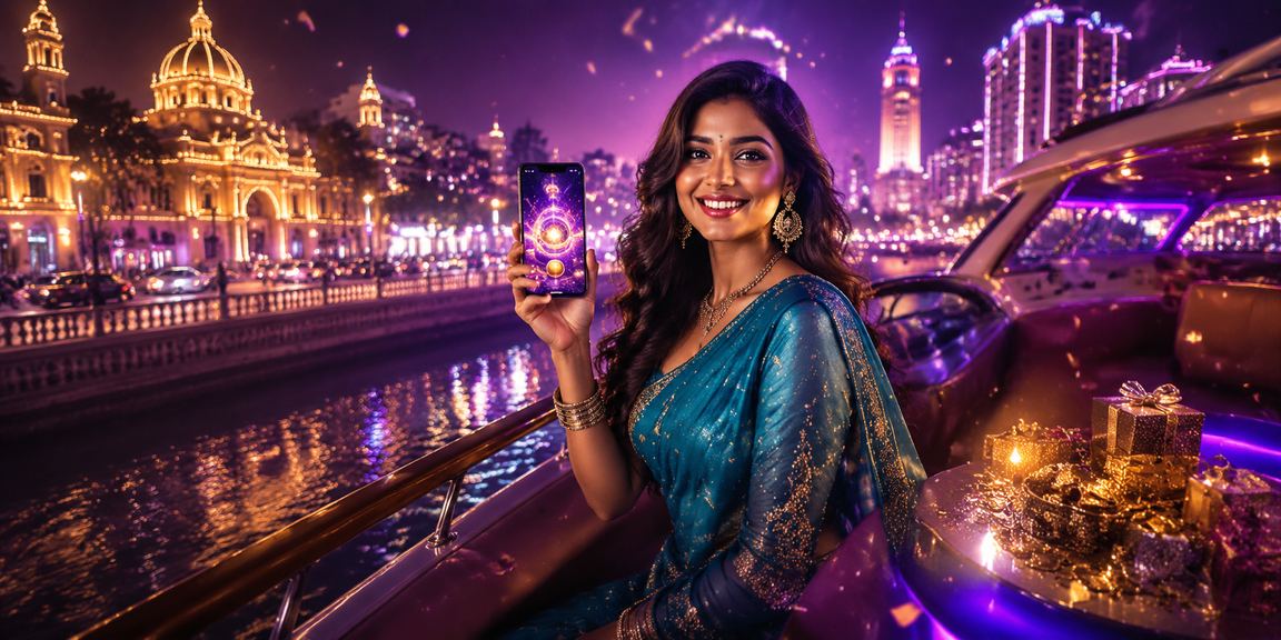 Rummy card game representation with Bangalore MG Road scene